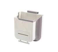 wuyukeji Poubelle suspendue de 10 l - Poubelle de cuisine suspendue - Pliable - Pour voiture, porte d'armoire, camping, bureau et chambre à coucher (HBS)