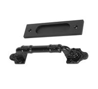 WUYXTO 2pcs Door Handles Double Sided Barn Door Pull Handle For Gates Garages Sliding Barn Door Handle Pour Chambre, Porte Intérieure