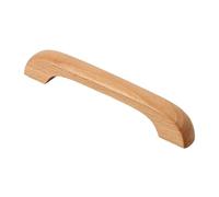 WUYXTO 4PCS Solid Wood Kitchen Cabinet Handle Beech Varnish Furniture Wooden Door Drawer Knobs Cupboard Pull For Hardware Accessories Pour Placards(160MM)