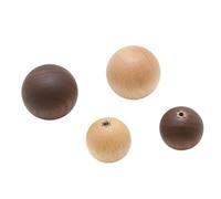 WUYXTO 6 pièces poignées de meubles for armoires et tiroirs boutons armoire tire porte en bois bouton boule tiroir Pour Placards(Color 2,35mm)