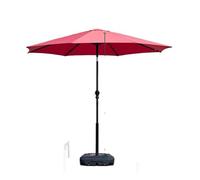 WUYXTO Outdoor Patio Umbrella UV Protection for Garden Sturdy Structure All Weather Outdoor Umbrellas for Backyard Pool Holidays pour Balcon,Plage(Color1)