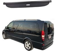WuYyyyy Cache-Bagages rétractable,Couverture de Coffre de Voiture,pour Benz Viano/Vito 2010 2011 2012 2013 2014 2015 Rideau de Support arrière,Accessoires de confidentialité.