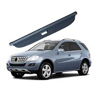 WuYyyyy Cache-Bagages rétractable,Couverture de Coffre de Voiture,pour W164 ML Class ML300 ML320 ML350 ML550 2006-2011 Rideau de Support arrière,Accessoires de confidentialité.