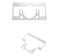 WuYyyyy Film intérieur de Voiture Tableau de Bord Planche de Console Centrale Anti-Rayures Film refit pour Land Rover Freelander 2 2007-2012.