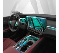 WuYyyyy Film intérieur de Voiture Tableau de Bord Planche de Console Centrale Anti-Rayures Transparente TPU Film refit pour Lexus RX 350 450 500 2023.,B-Transparent