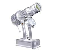 WUZHENG GOBO Lumière Logo Projecteur Lumière 25W LED GOBO Projecteur Publicité Logo Lumière pour Store Event Event,Silver,Indoor