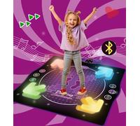 WuZhuangYuan Tapis de Danse Lumineux pour Enfants, Tapis de Danse pour Tout-Petits, Jeux éducatifs, Tapis Musical de 3 à 12 Ans, Fitness, Cadeau de Noël/Anniversaire pour garçons et Filles