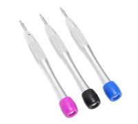 WUZIA Kit de démontage de précision avec embout triangulaire en alliage d'acier 3 pièces pour réglage du mécanisme 3235 pour réparation quotidienne d'horloger