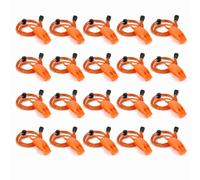 WUZIA Sifflet de survie avec clip pour camping, randonnée, bateau, sauveteur, signalisation en plein air et préparation aux situations d'urgence