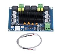 WUZIA TPA3116D2 Carte d'amplificateur audio numérique, module d'amplificateur de puissance stéréo double canal CC 12 V-26 V 2 x 120 W avec circuit de protection pour audio DIY
