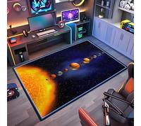 Wuzqju Tapis de Chaise Gaming Antidérapant Tapis Protection Sol Chaise Bureau Tapis de sous-Chaise de Bureau Tapis de Sol Gamer Tapis de Chaise Roulante pour stratifié parquet sols durs 70 x 120 cm