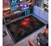 Wuzqju Tapis de Chaise Gaming Tapis Protège-Sol pour Chaise de Bureau Tapis de Protection de Sol pour Sols Durs Tapis de Chaise de Bureau Antidérapant pour Stratifié Parquet Carrelage 80 x 120 cm