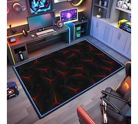 Wuzqju Tapis de Chaise Gaming Tapis Protège-Sol pour Chaise de Bureau Tapis de Protection de Sol pour Sols Durs Tapis de Chaise de Bureau Antidérapant pour Stratifié Parquet Carrelage 80 x 120 cm