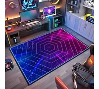 Wuzqju Tapis de Chaise Gaming Tapis Protège-Sol pour Chaise de Bureau Tapis de Protection de Sol pour Sols Durs Tapis de Chaise de Bureau Antidérapant pour Stratifié Parquet Carrelage 70 x 100 cm