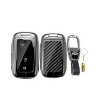 WUZUTU Boîtier de protection en métal - Étui de clé universel - Compatible avec BYD Qin Song Plus Han Ev Yuan Pro Tang S6 S7 G3 L3 M6 L6 E6 - Pour clé de voiture Toyota Aqua Prado - B