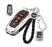 WUZUTU Coque de n métal pour Ford Explorer EV Ranger T9 Raptor Mustang | Coque de protection mécanique en métal pour e voiture Transit Custom Kuga MK3 Everest Fusion Argenté