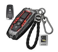 WUZUTU Coque de n métal pour Ford Explorer EV Ranger T9 Raptor Mustang | Coque de protection mécanique en métal pour e voiture Transit Custom Kuga MK3 Everest Fusion Noir