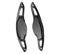 WUZUTU Housse d'extension de palette de volant en alliage d'aluminium compatible avec Honda Civic 2022-2024, Accord CRV Pilot 2023-2024, Acura Integra 2023-2024, noir