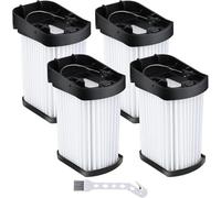 WV270 Filtre de rechange pour aspirateur à main sans fil Shark WV270UK WV273UKT WandVac 2.0, lot de 4 filtres HEPA WV270