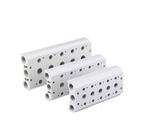 WVAIUPIX 1 électrovanne pneumatique 4V110 4V210 4V310 collecteur d'échappement d'air 100 m 200 m 300 m collecteur de base de valve avec accessoires (7F, 300 M)