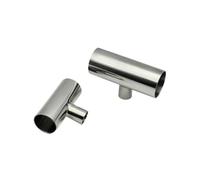 WVAIUPIX 1 pièce de 19 mm à 76 mm SS304 en acier inoxydable OD Réducteur de soudure bout à bout 3 voies, connecteur en T, brassage de bière et de vin (51 mm-45 mm-51 mm)