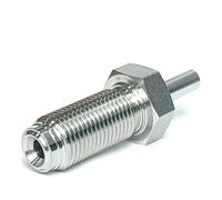 WVAIUPIX Adaptateur de coupleur de raccord de raccord de tuyau en acier inoxydable SUS316L de 1/4" 1/2" 1/2" VCR mâle de 1/4" 1/2" (1l4 VCR M à 1L2 WEL)