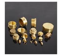 WVAIUPIX Adaptateur de raccord hexagonal mâle en laiton de 1/8", 1/4", 3/8", 1/2", 3/4", 2,5 cm - 5,1 cm BSP mâle femelle en laiton (G1.2 BSPM hexagonal)