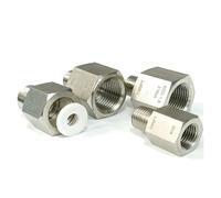 WVAIUPIX M20 x 1,5 mm G 1/4" 3/8" 1/2" BSPP femelle vers 1/4" NPT mâle SUS316L en acier inoxydable SUS316L (1l4 BSPP F- 1l4 NPT)
