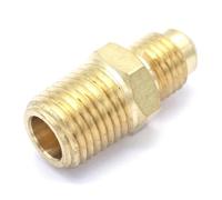 WVAIUPIX SAE Mâle 7/16"-20 UNF Fit Tube OD 0,63 cm - 1/4" NPT Mâle Laiton SAE 45 degrés Connecteurs de raccord de tuyau 1000PSI