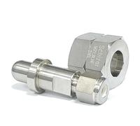 WVAIUPIX W21.8 Gauche femelle vers 6,35 mm NPT VCR mâle 6,35 mm Soudure automatique 3 mm 6 mm 1/8" 1/4" SUS316L Raccord de tuyau (W21.8LHF 6 mm Comp.)