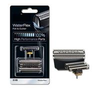 WVGFAUXA Rasoir, Compatible avec Braun 51B 51S, Tête De Rasoir, Lame De Rasoir, Coupe-Feuille, Rasoir Électrique Série 5 Waterflex 8998 8595 WF1s WF2s 5760(51B)