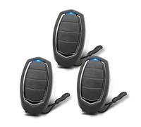 Wvoillty 433,92 MHz Telecommande Portail,Lot de 3 Telecommande Porte de Garage Compatible avec MOTORLINE Falk MX4SP MXS4SP MX5SP RCM DSM,4 Canaux