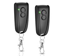 Wvoillty 433,92 MHz Telecommande Porte Garage, 2 Boutons Telecommande Portail, Compatible Avec Ecostar RSC2, RSE2 Telecommande, Compatible Avec Liftronic 500, 700, 800 Porte de Garage(2 Piece)