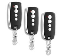 Wvoillty Ersatz King Gates STYLO, STYLO2K, STYLO4K - Lot de 3 Télécommandes Porte de Garage, 433,92 MHz, 4 Canaux, Code Tournant