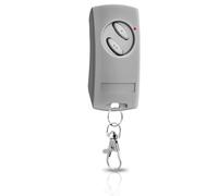 Wvoillty Remplacement Pour Télécommande Ecostar RSC2, RSE2, 433.92 MHz Télécommande d'ouverture de Porte Garage 2 Canaux, Pour Porte de Garage Liftronic 500, 700, 800