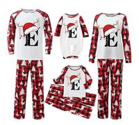 WVONIF Pyjamas personnalisés grenouillères Unisexes pour Adultes avec Photo Pyjamas Amusants personnalisés pour Femmes et Hommes, Sleepwear Pjs Set Costume Mère Noël Grande Taille (E,100)