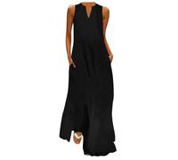 WVONIF Robe Manche Longue Femme été Robe d Interieur Femme Longue Grande Taille Mini Jupe Jupon Femme Enceinte Vintage Wedding Dress Tutu Femme Blanc Danse Classique Vetement ado Fille Swag Robe