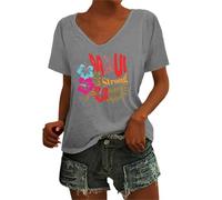 WVONIF Tunique medicale Femme Dessin t Shirt Femme Humour Anniversaire Haut Lingerie Sexy Femme Chemisier Femme Grande Taille 56 Top 50 année 1992 Blouse Rose Corset Bustier Femme (Grey, S)