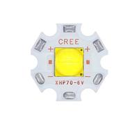 WVPJJNXAFN 1pcs CREE 18W 30W Flashlight Lamp Beads XHP50.2 XHP70.2 LED Diodes DC6V DC12V Generation White 6500K 20mm Copper PCB DIY(18W 12V XHP50.2)