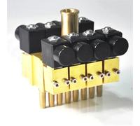 WVRWFDLW Action directe avec 8 Buses, Jet Cascade, Rideau d'eau numérique, électrovanne(1 4in)