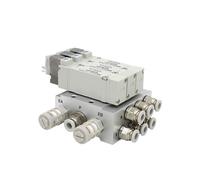 WVRWFDLW Électrovanne combinée SMC Type SY5140, vanne de Commande de Cylindre à Commande électronique Unique SY5140-5LZD SY5140-6LZD(SY5140-5LZD 8mm,9 Stations)