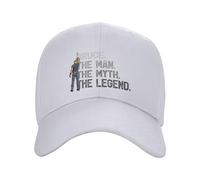 WVVCXCC Casquette de Baseball en Plein air Unisexe Bruce The E Street Band Springsteen Thunder Road Trucker Hat Chapeau Papa Chapeau Respirant Snapback Caps Casquettes d’été Cadeau d’Anniversaire