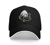 WVVCXCC Casquette de Baseball lavé Polo StylePure Color Dad Chapeaux Graphic Hommes Chapeau Pare-Soleil Calimero Cartoon Animation Casquette à visière en Plein air