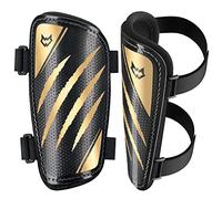 WVVOU Protège-Tibias Enfants, Protège-Tibias Football pour garçons et Filles, Protège-Tibias Football Hommes avec Double Sangle réglable, Super résistance aux Chocs, Léger, Certifié CE