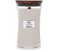 Woodwick Warm Wool bougie parfumée avec mèche en bois 610 g