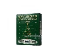 WW2 Airplane Advent Calendar 2025, 24 Days WW2 Fighter Planes, Christmas Countdown, World War II Calendar Set, Fighter Plane Advent Calendar