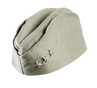WW2 American Soldier with 3 Stars Hat for Headwear Fancy Dress