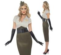 WW2 Armée Costume Fille Spice Darling Broche Dessus Femmes Déguisement