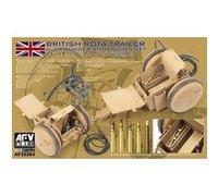 Ww2 British Rota Trailer W/2 Pounder Amm - 1:35e - Afv-club G