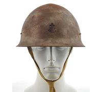 WW2 Casque en acier vieilli à la main des forces de débarquement impériales japonaises